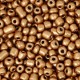 Rocalla cristal 8/0 (3mm) - Oro rosa metálico